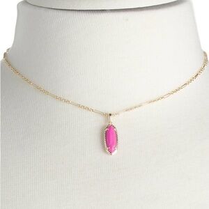Kendra Scott Magenta Pendant Necklace